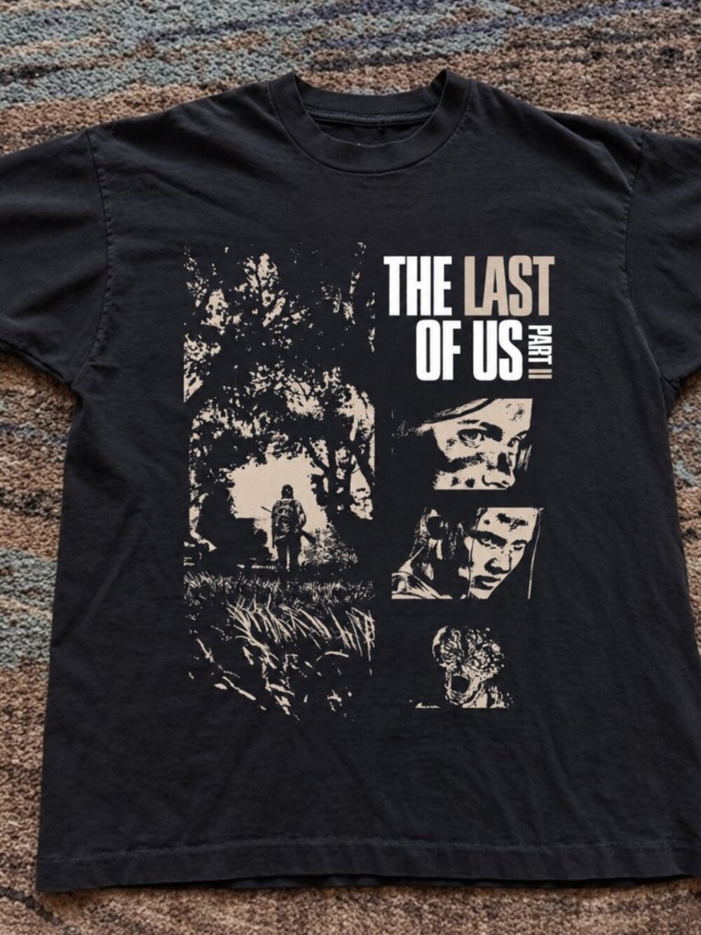 Post Apocalyptic Survival Graphic T-Shirt ā Black Adventure Tee